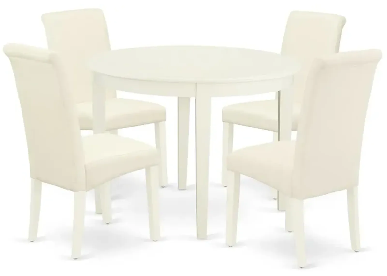 Dining Room Set Linen White