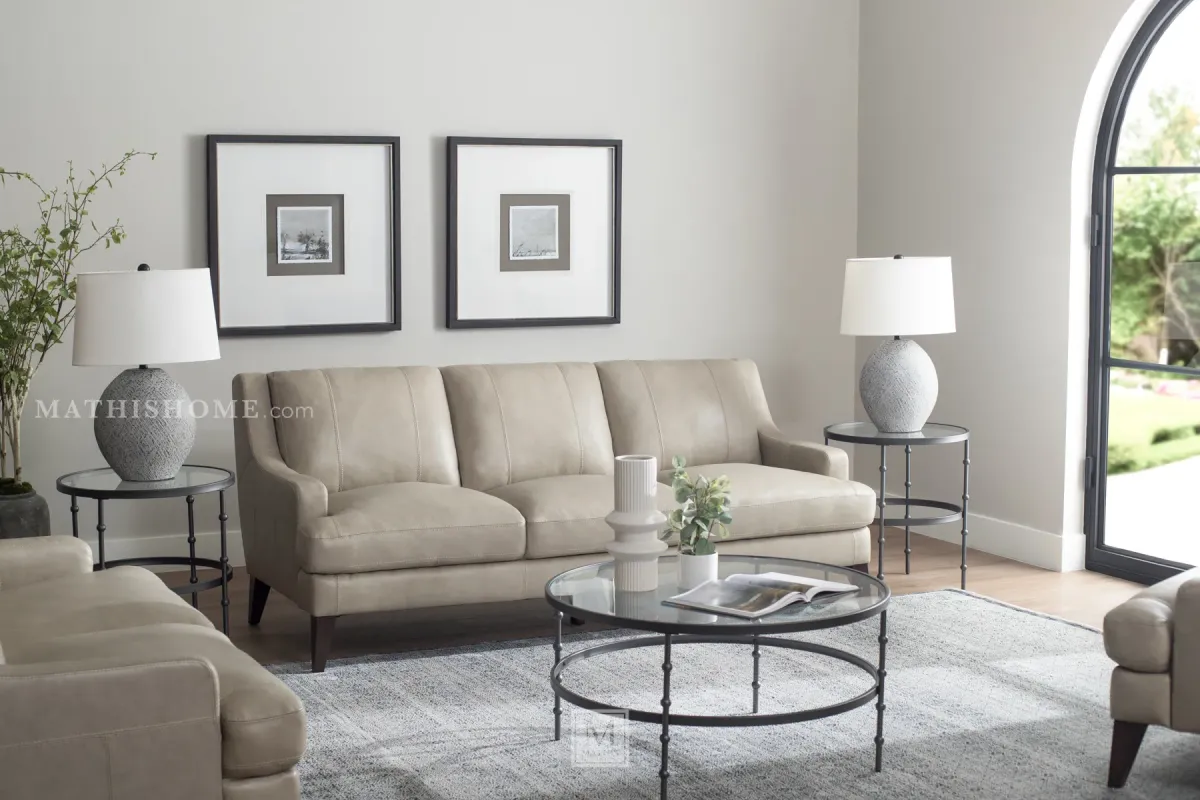 Manhattan Three-Piece Sofa Set in Pebble