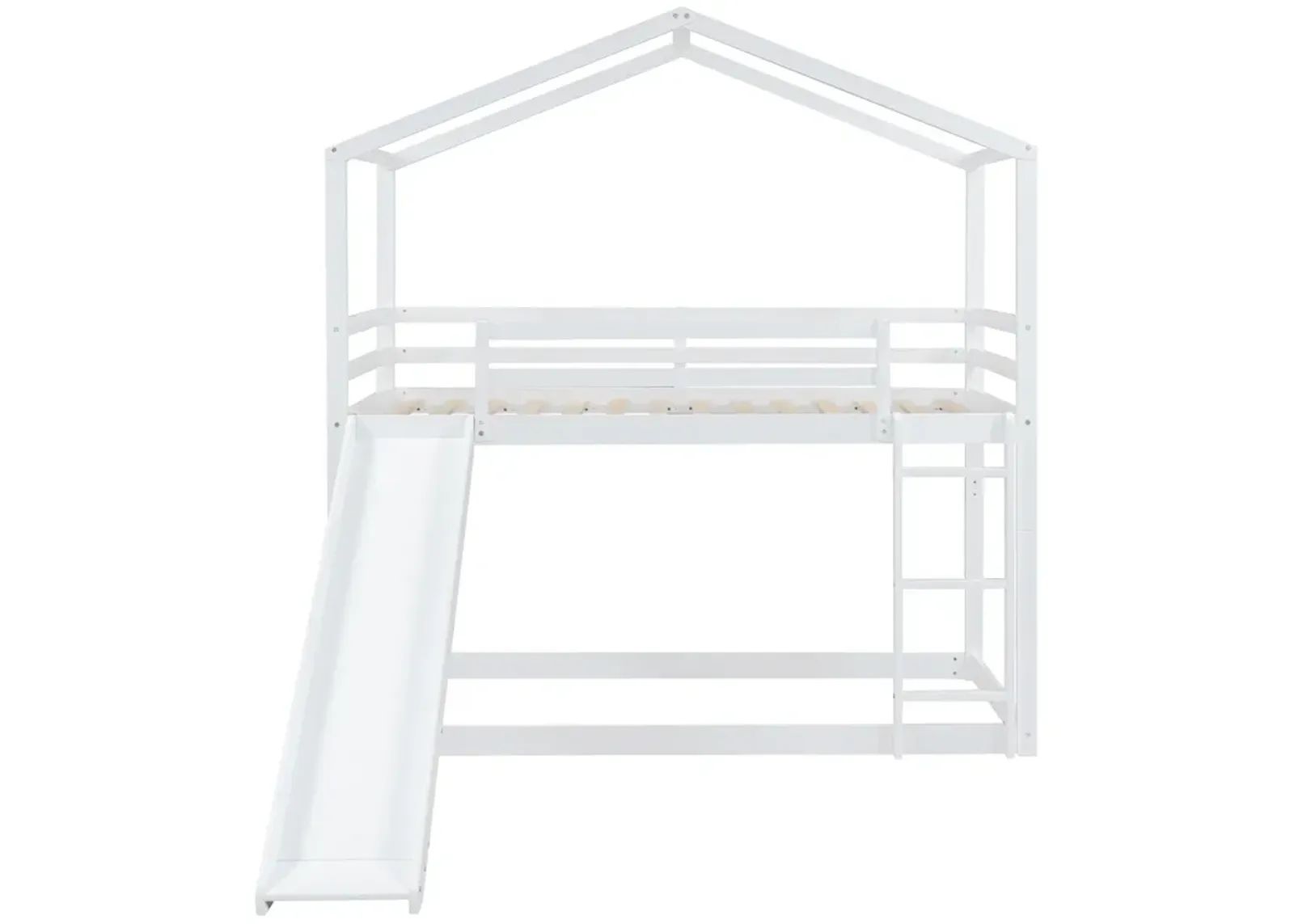 Merax Bunk Bed with Slide and Ladder