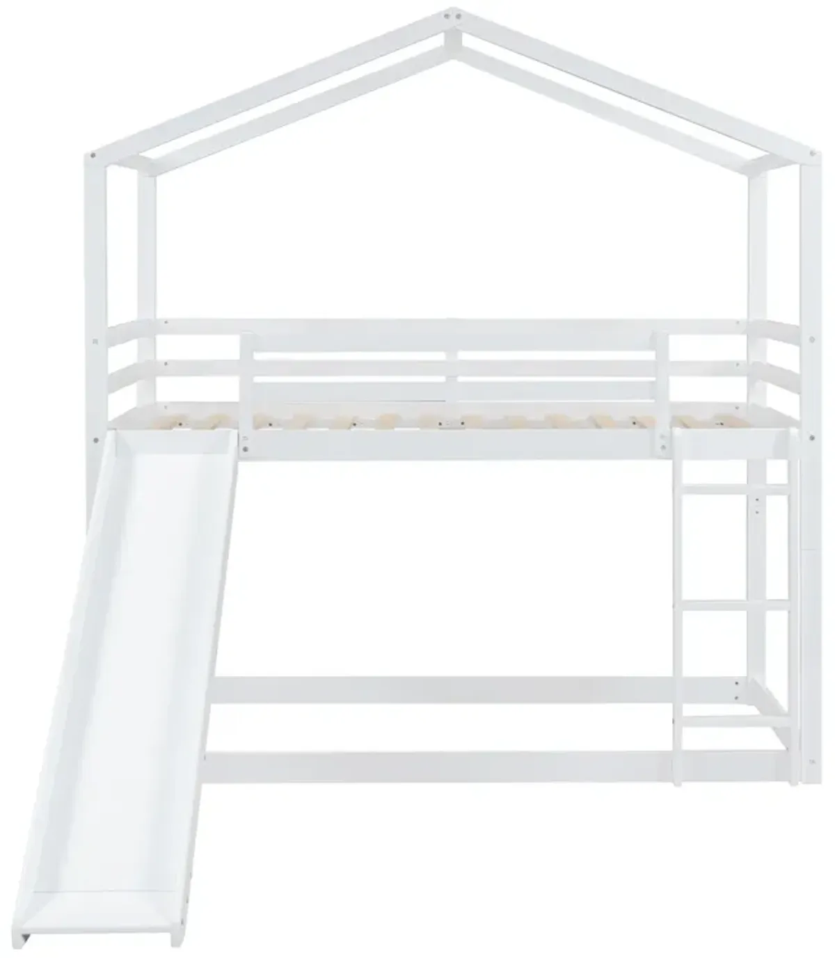 Merax Bunk Bed with Slide and Ladder