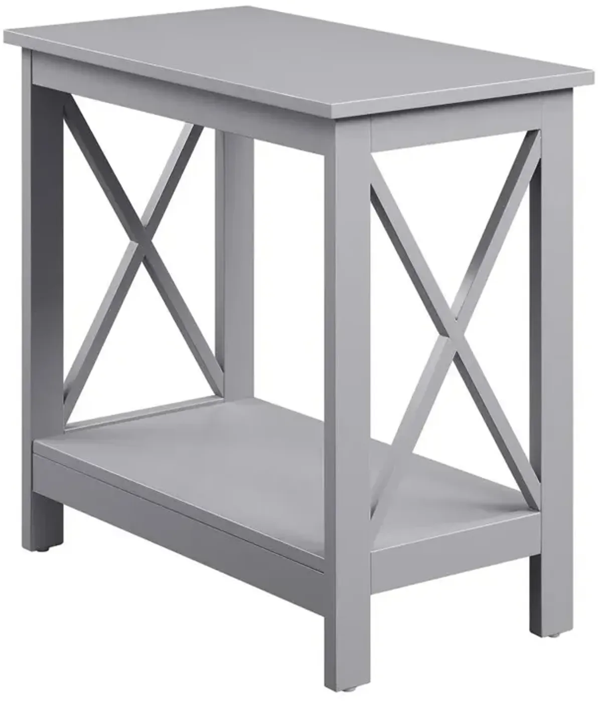 Convenience Concepts Oxford Chairside End Table with Shelf, S20-402