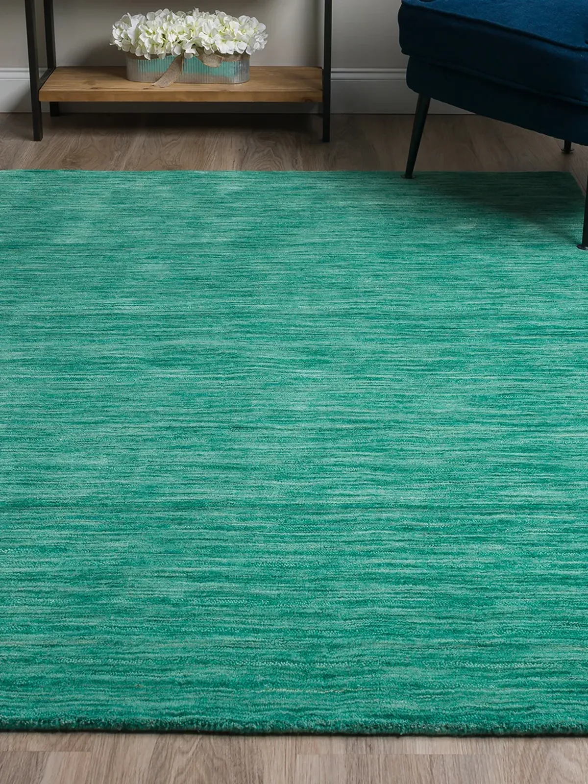 Rafia RF100 Emerald 3'6" x 5'6" Rug