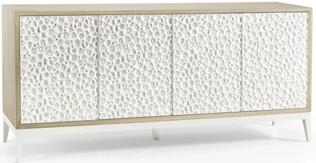 Pelagic Cast Metal Credenza