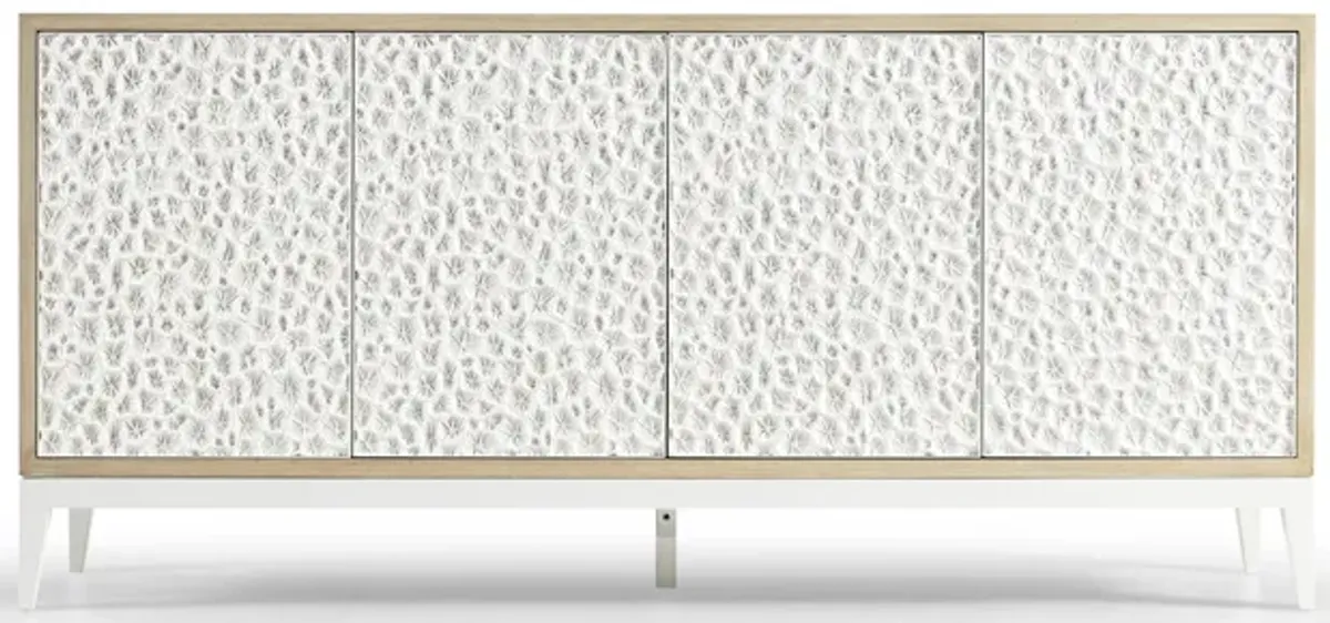 Pelagic Cast Metal Credenza