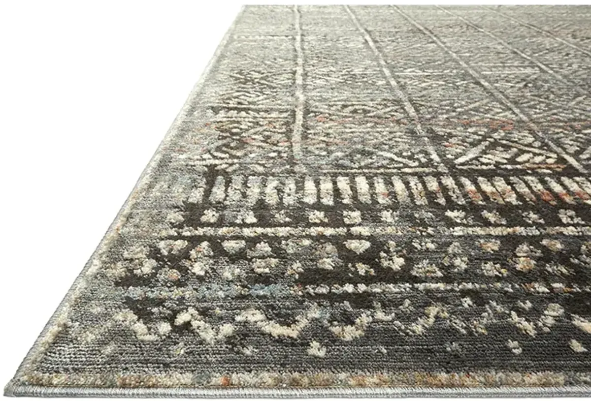 Javari JV06 Charcoal/Silver 7'10" x 10' Rug