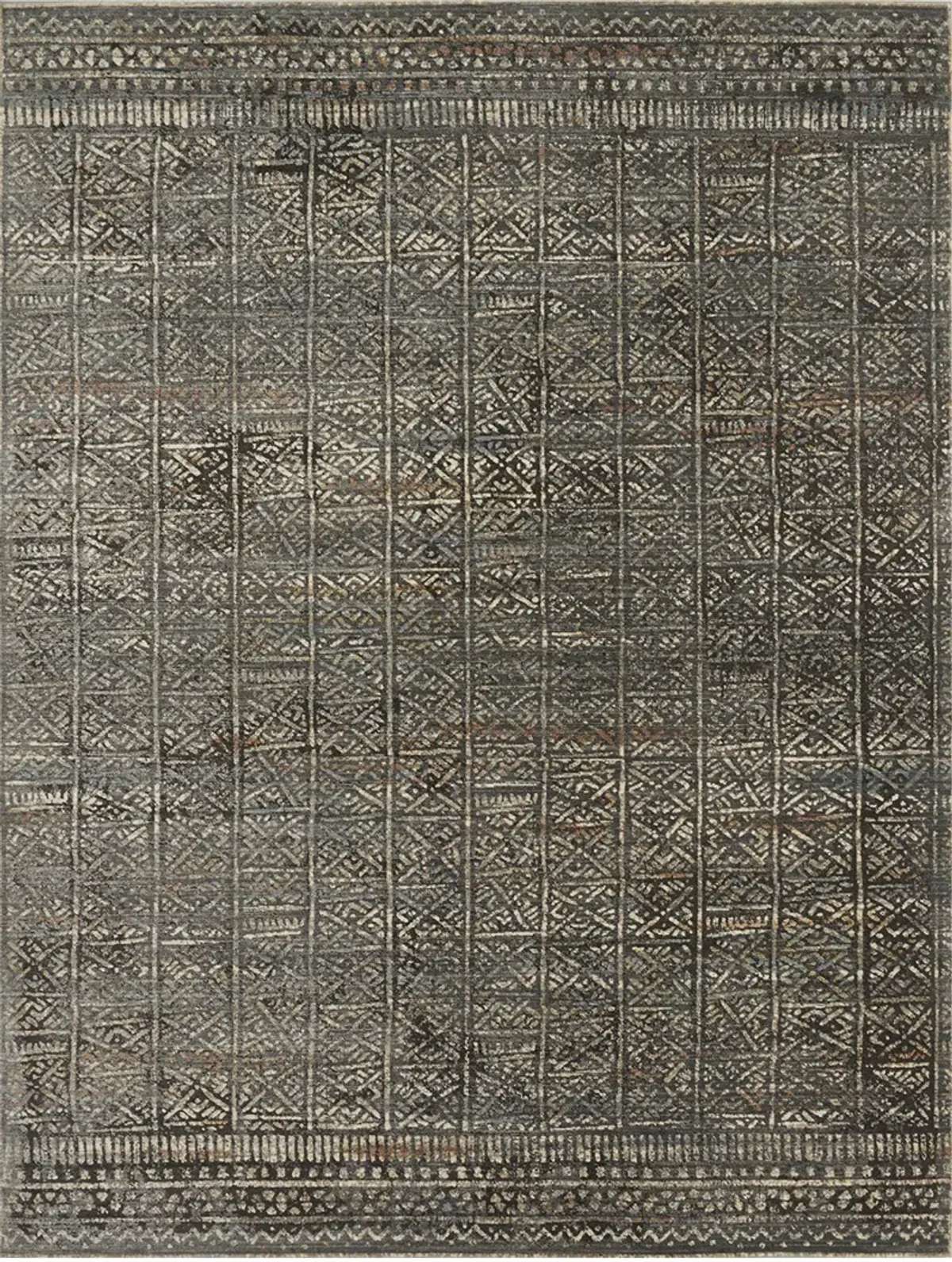 Javari JV06 Charcoal/Silver 7'10" x 10' Rug