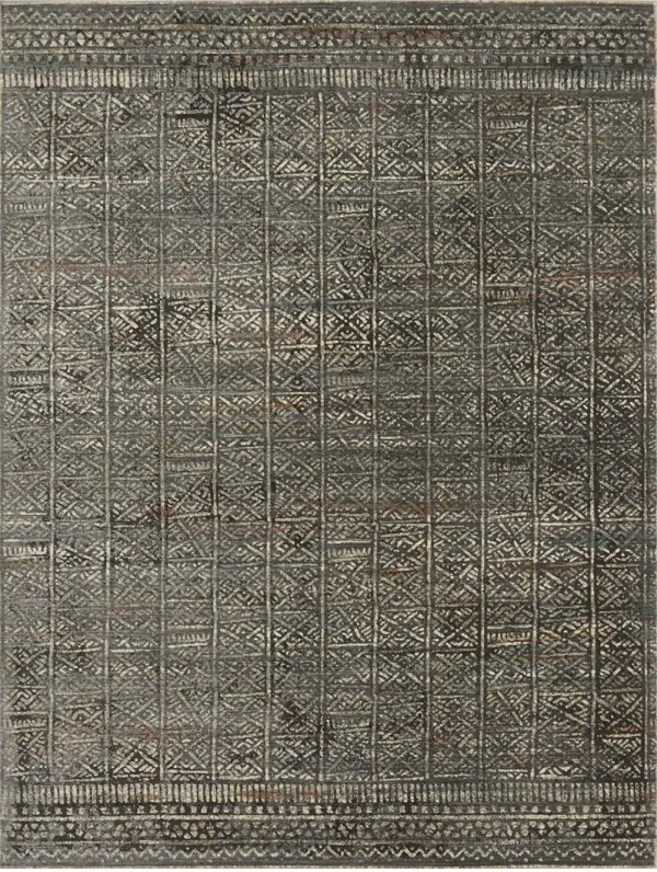 Javari JV06 Charcoal/Silver 7'10" x 10' Rug