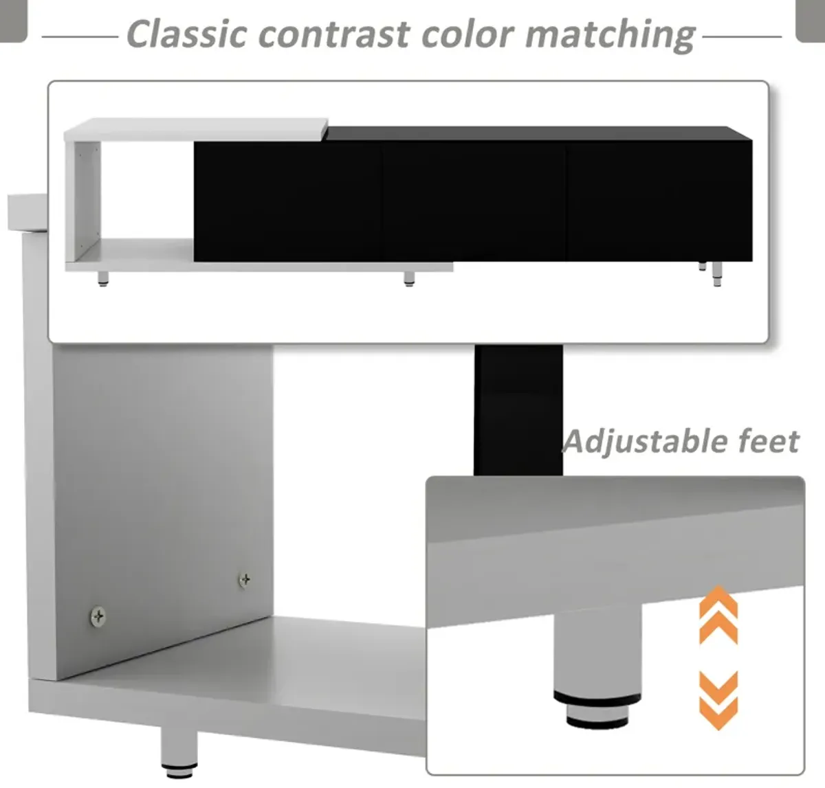 Merax TV Stand for 80+inch TV