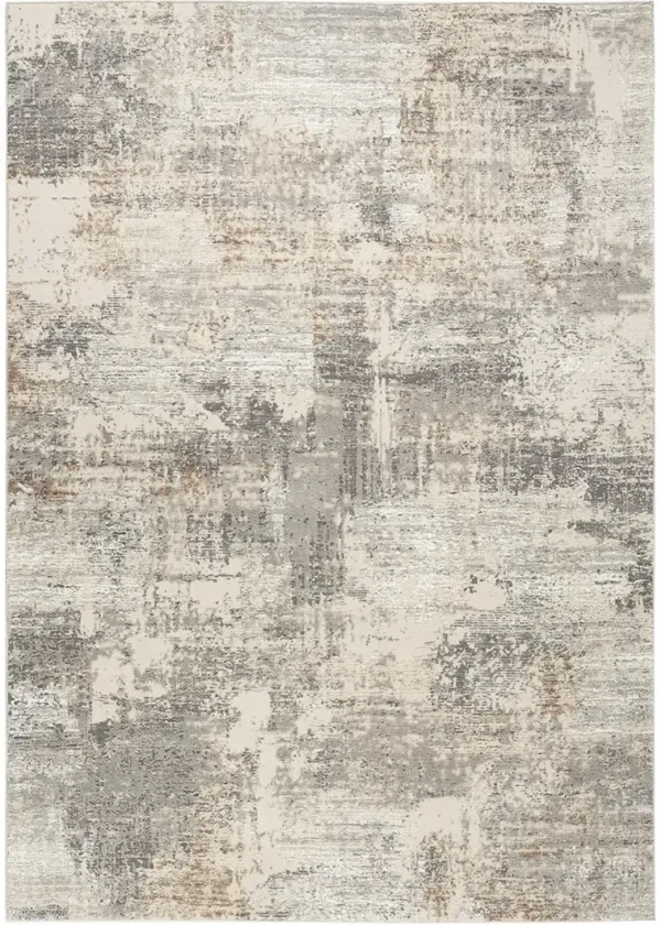 Sustainable Trends SUT04 Beige/Gray 6' x 9' Rug