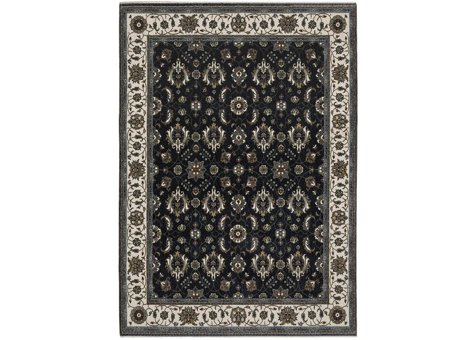 Vivian 6'7" x 9'6" Blue Rug