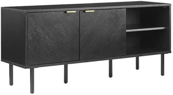 Crosley Brands Brody Record Storage Sideboard
