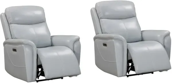 Parker Living Cascade - Seamist Grey Power Recliner Two Pack
