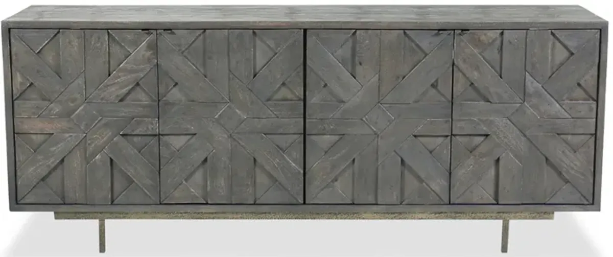 Layers Four-Door Credenza