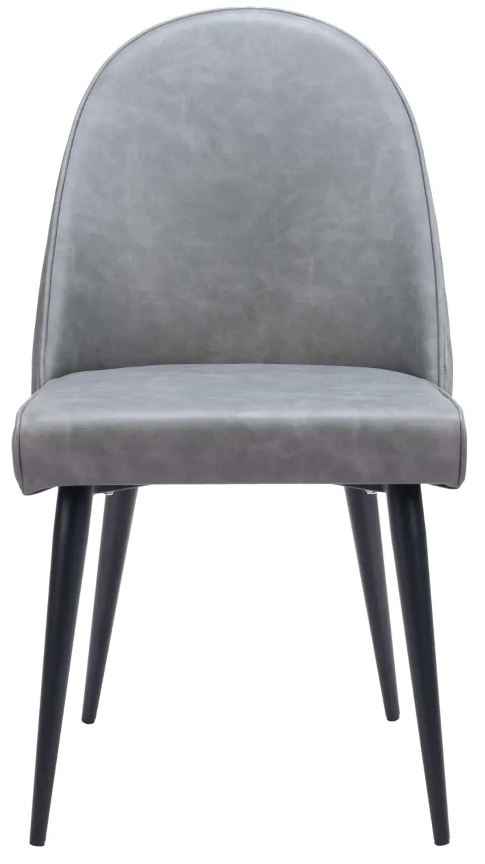 Silloth Armless Dining Chair (Set of 2) Gray