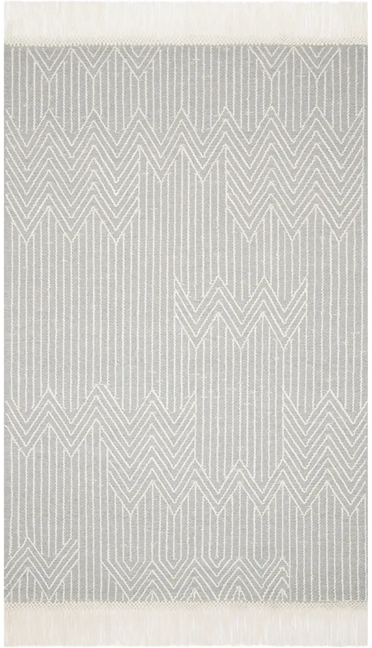 Newton NET02 Lt Grey/Ivory 7'9" x 9'9" Rug