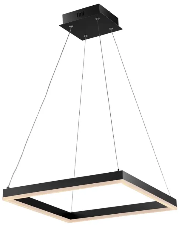 Baxter Modern Contemporary Aluminum Integrated LED Hoop Pendant