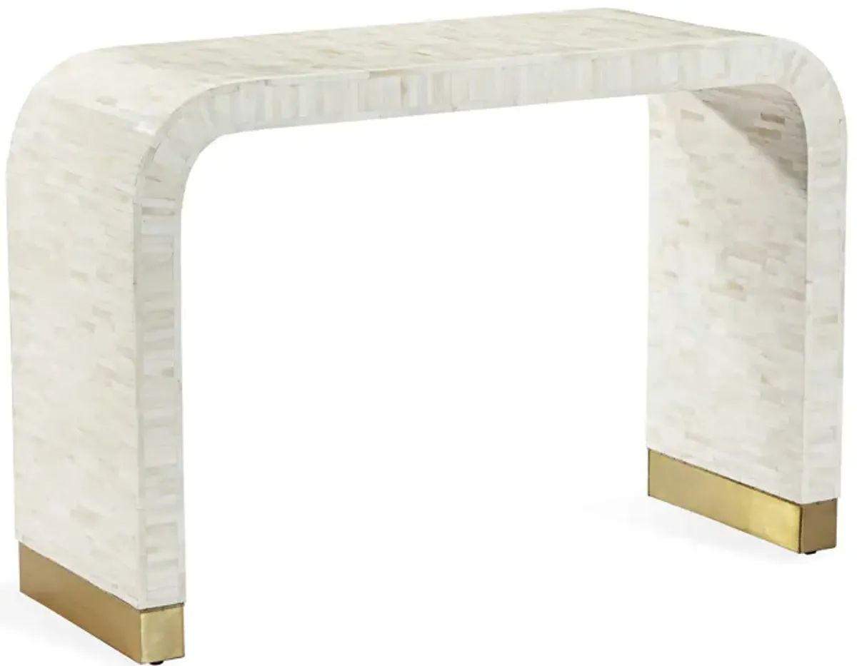 Beacon Console Table - Cream