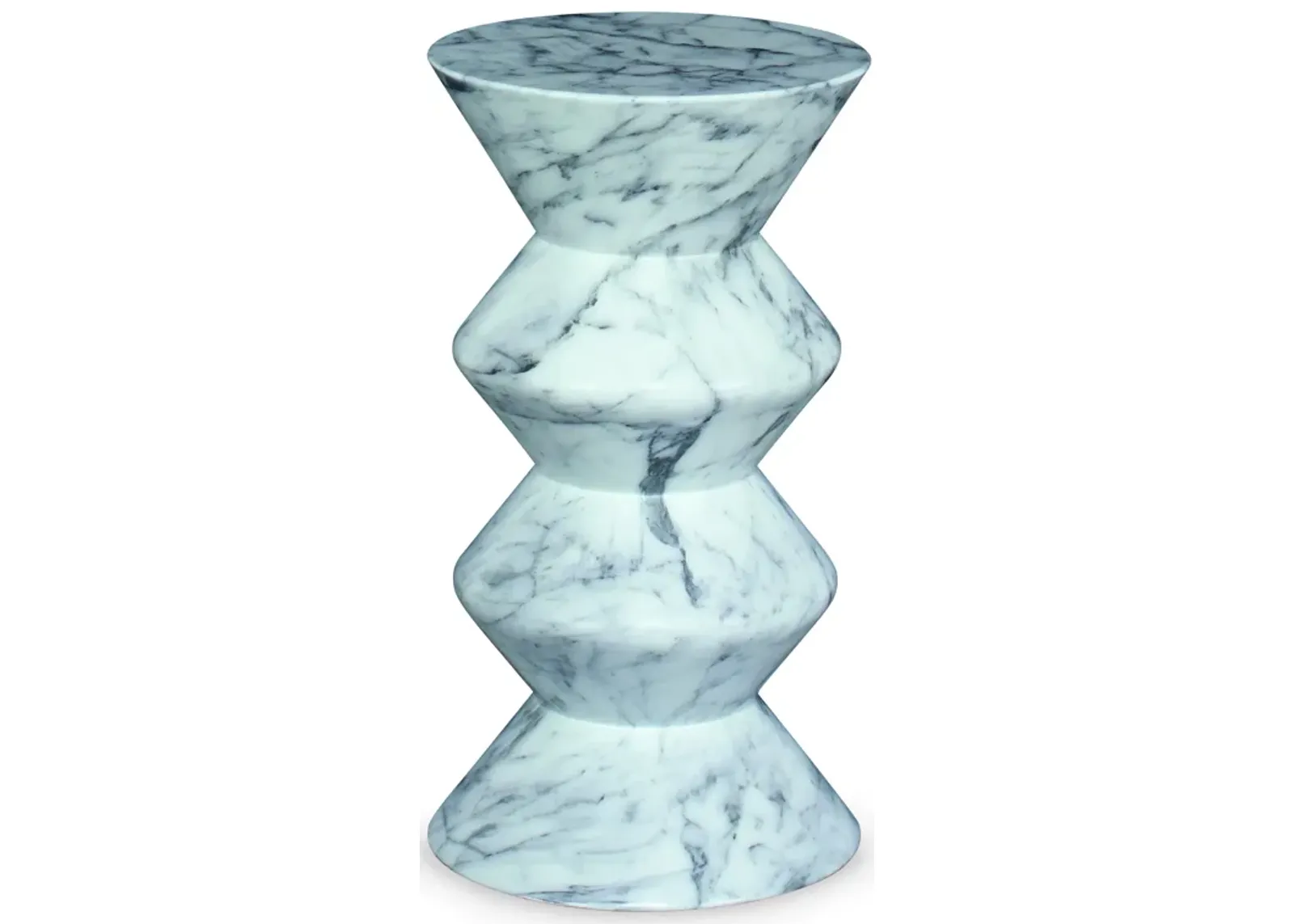 Martini Table Faux Marble