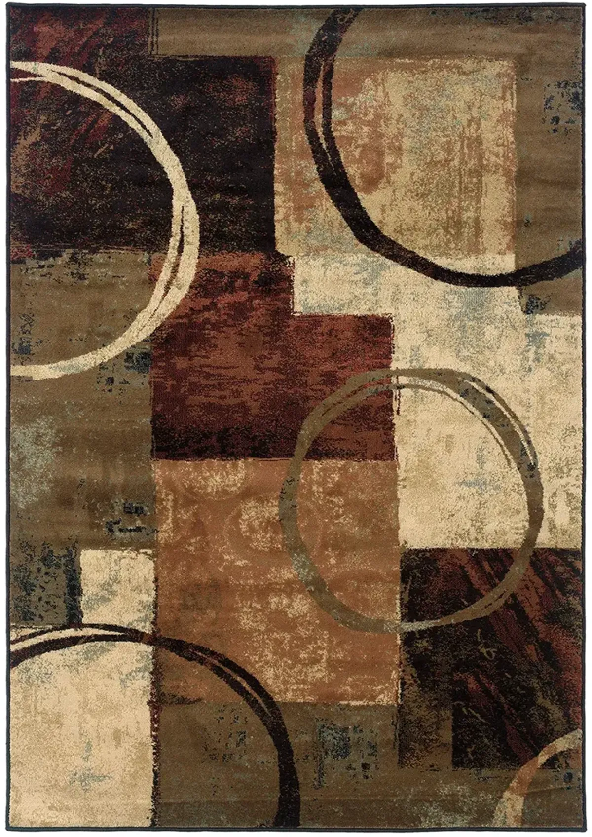 Hudson 7'8" Brown Rug