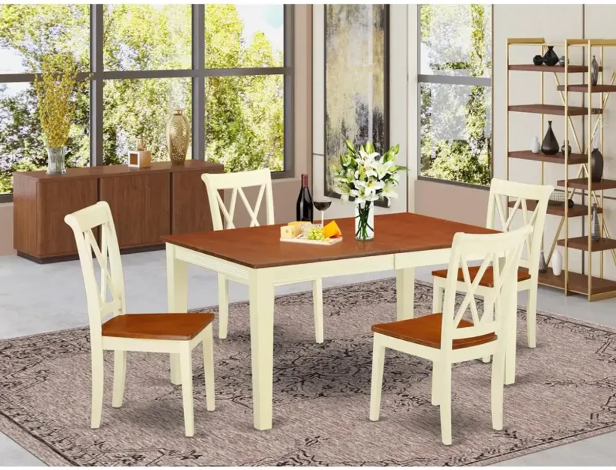 Dining Room Set Buttermilk & Cherry