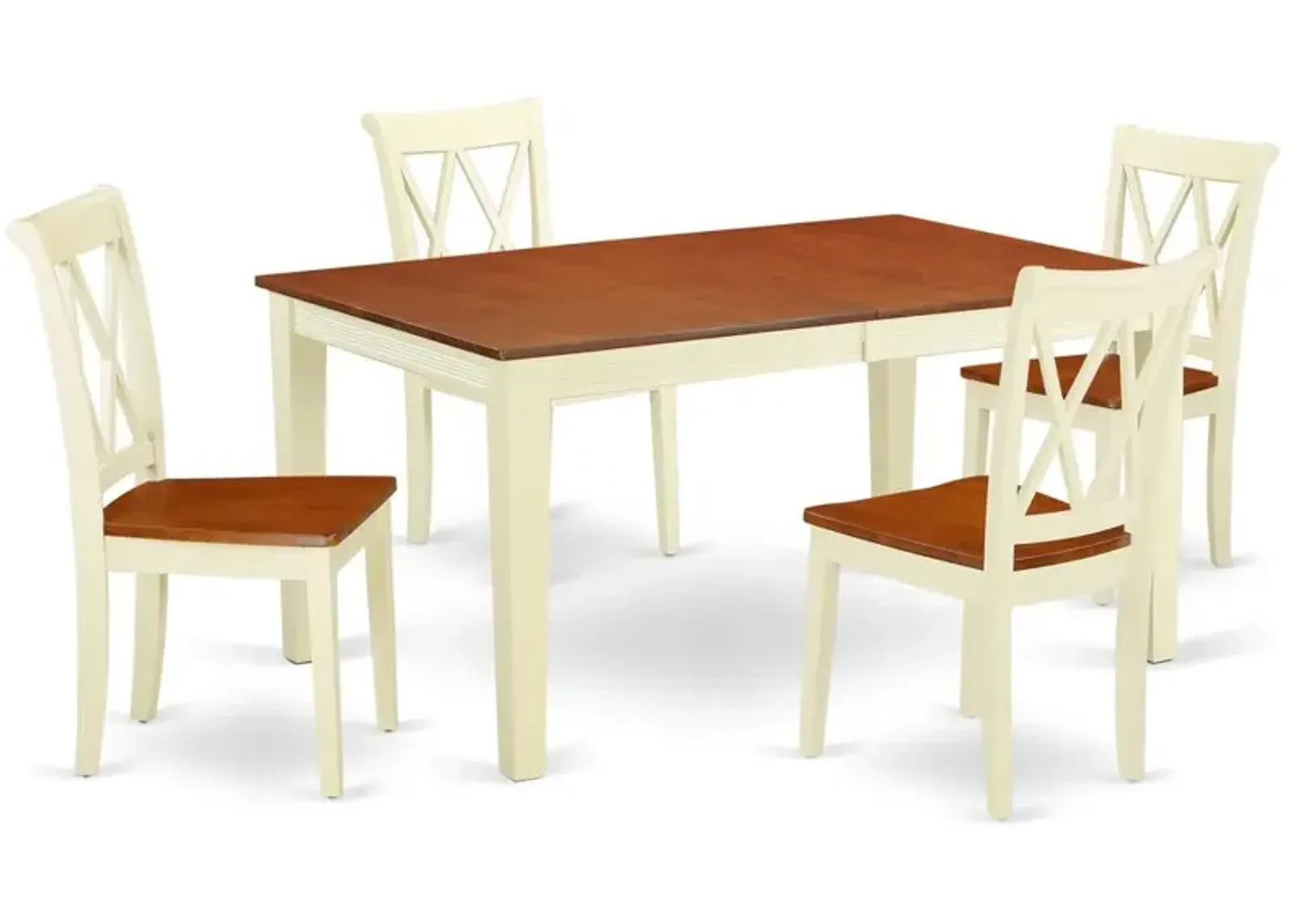 Dining Room Set Buttermilk & Cherry