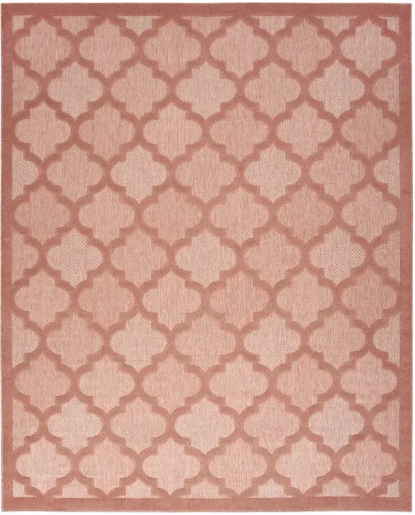 Easy Care NES01 Coral/Orange 7' x 10' Rug