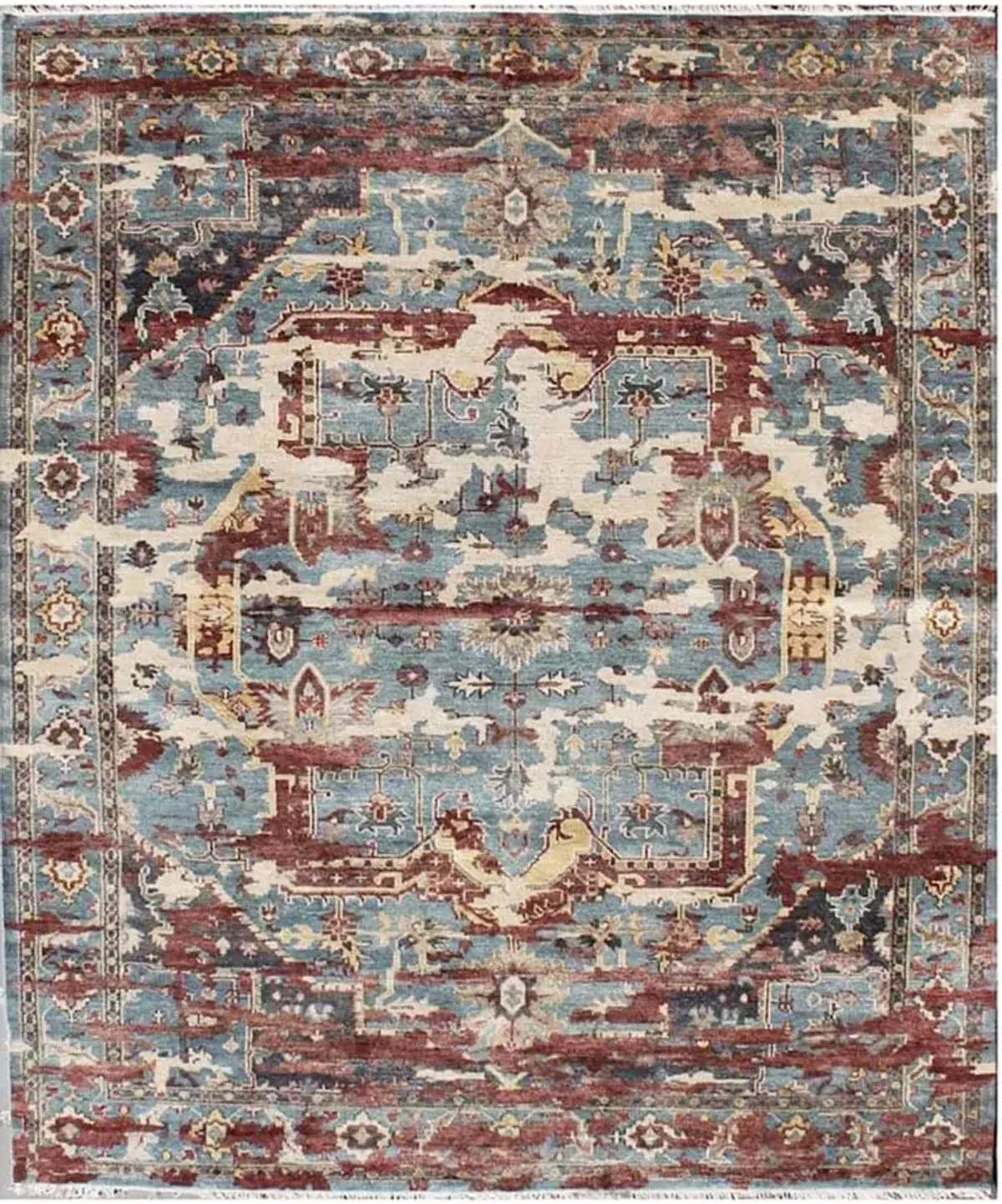 Polaris POL42541 Blue 10" x 14" Rug