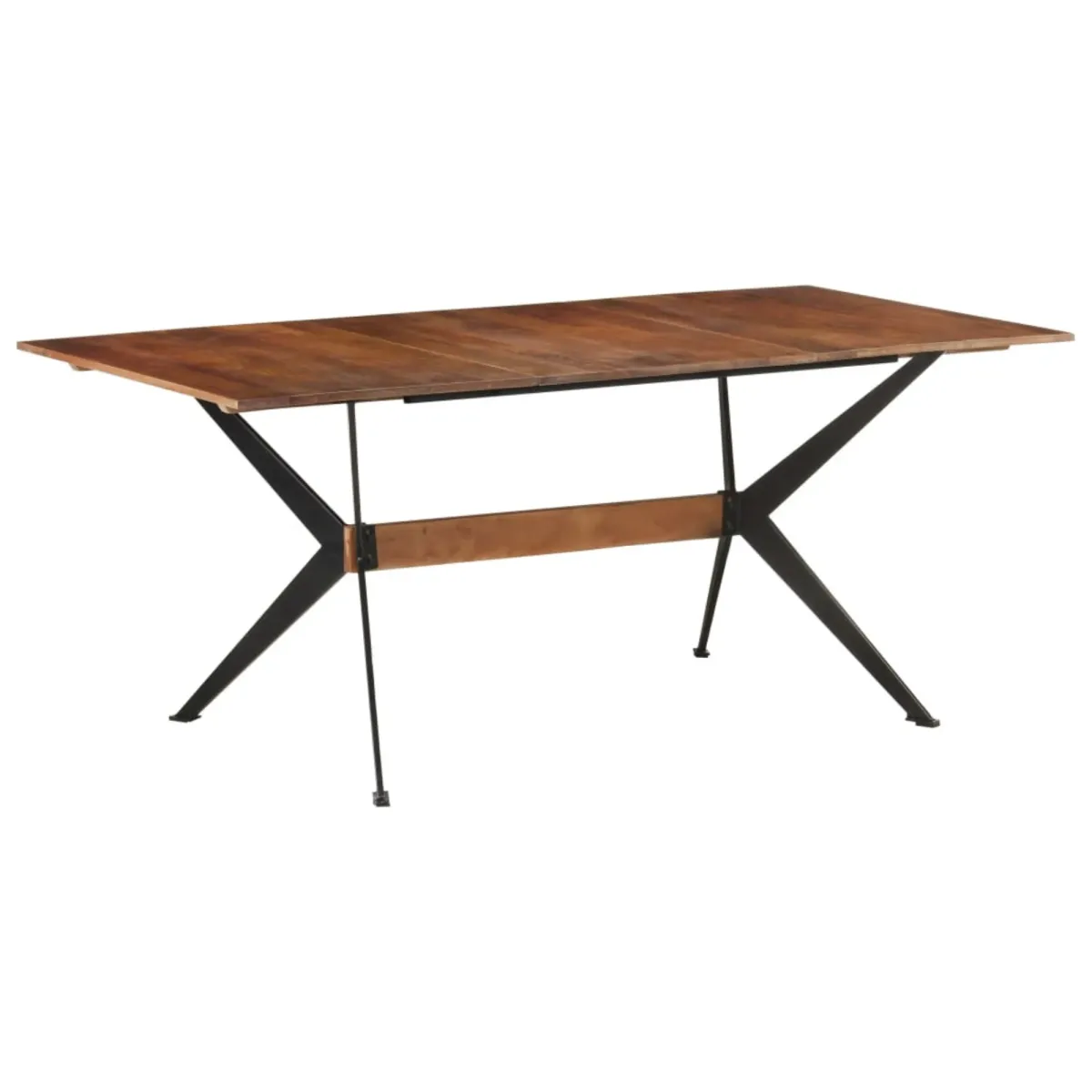 vidaXL Dining Table 70.9"x35.4"x29.9" Solid Mango Wood