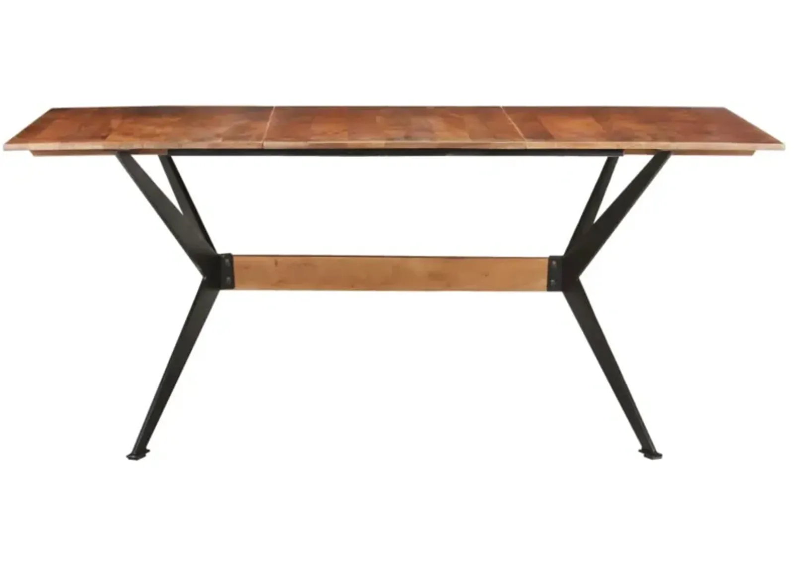 vidaXL Dining Table 70.9"x35.4"x29.9" Solid Mango Wood