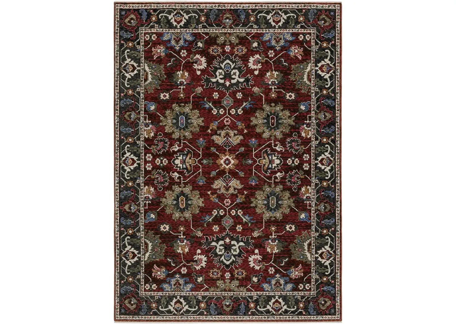 Hastings 9'10" x 12'10" Red Rug