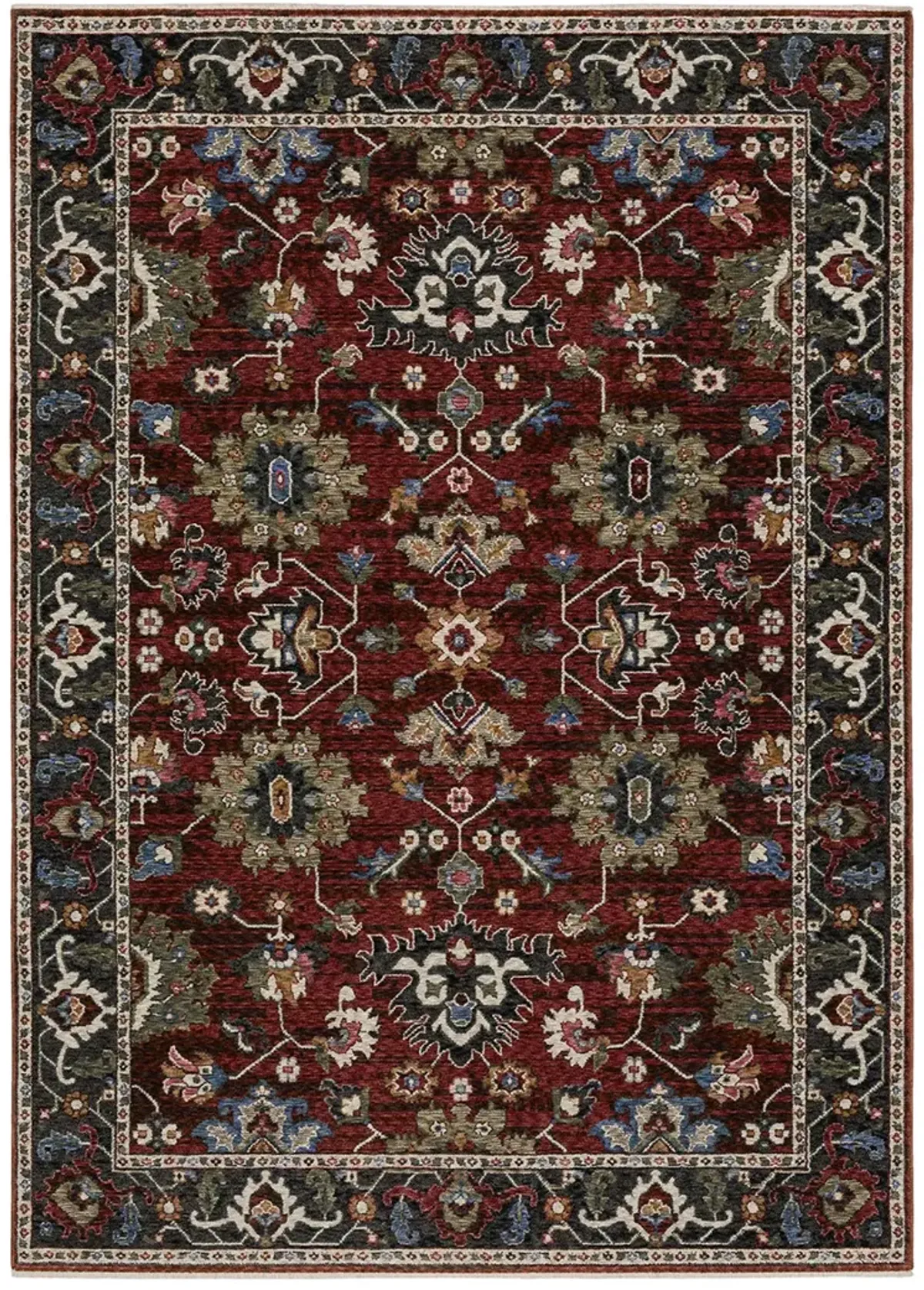 Hastings 9'10" x 12'10" Red Rug