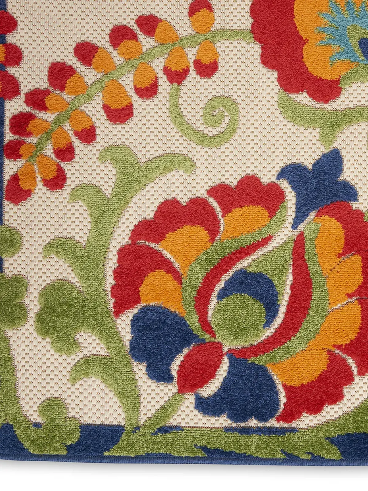 Aloha ALH17 Multicolor 3'6" x 5'6" Rug