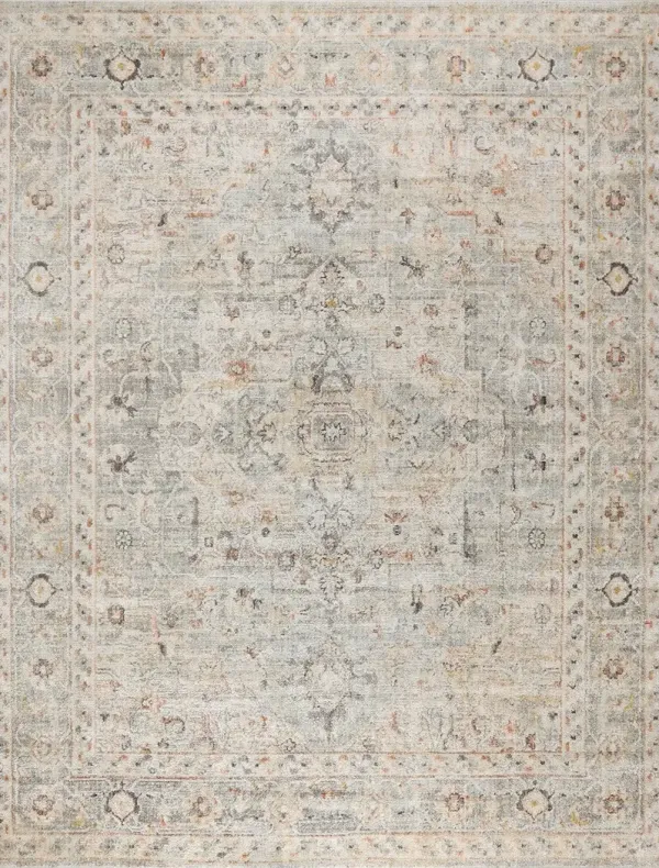 Oushak Home OUS02 Light Gray 9' x 12' Rug
