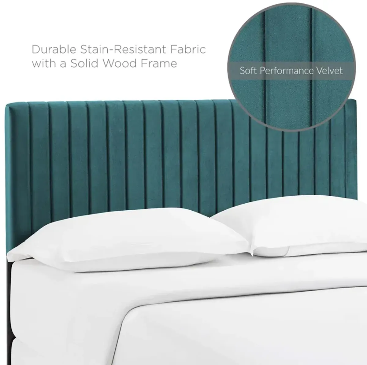 Modway - Keira Full / Queen Performance Velvet Headboard