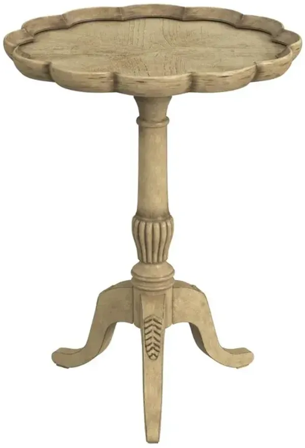Butler Specialty Dansby Pedestal Side Table, Beige