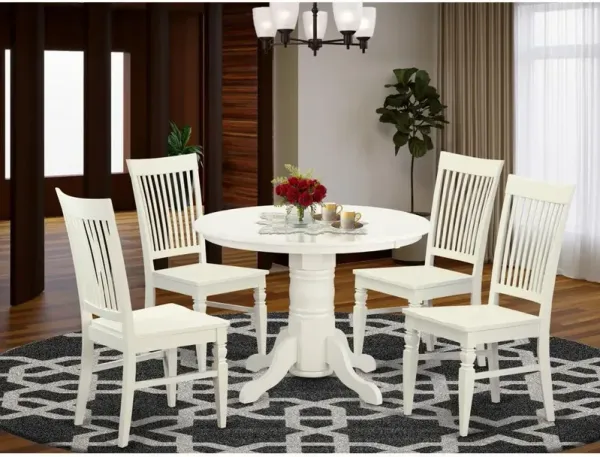 5 Pc Table set for 4-Dinette Table and 4 Dining Chairs
