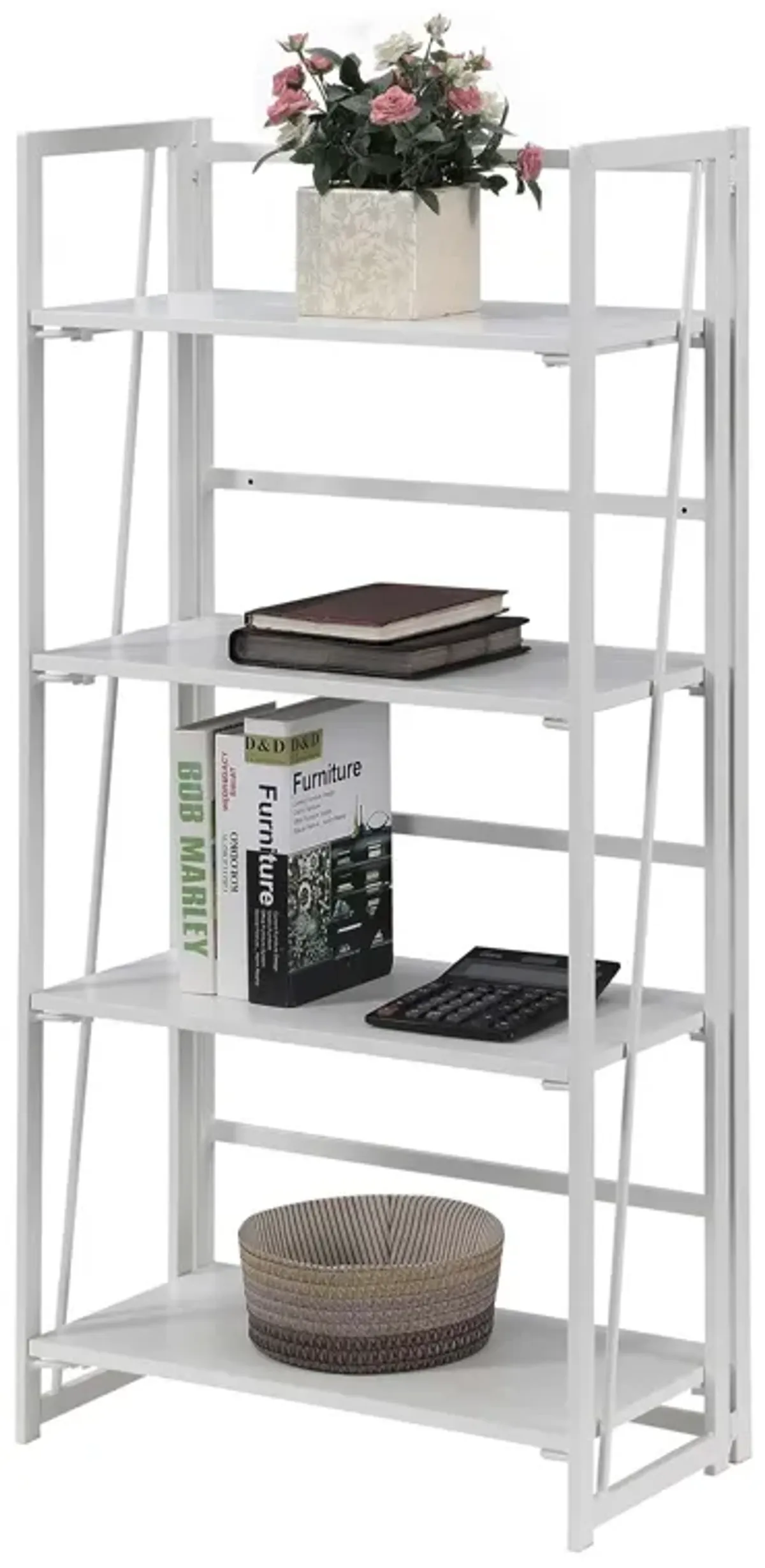 Xtra Folding 4 Tier Bookshelf