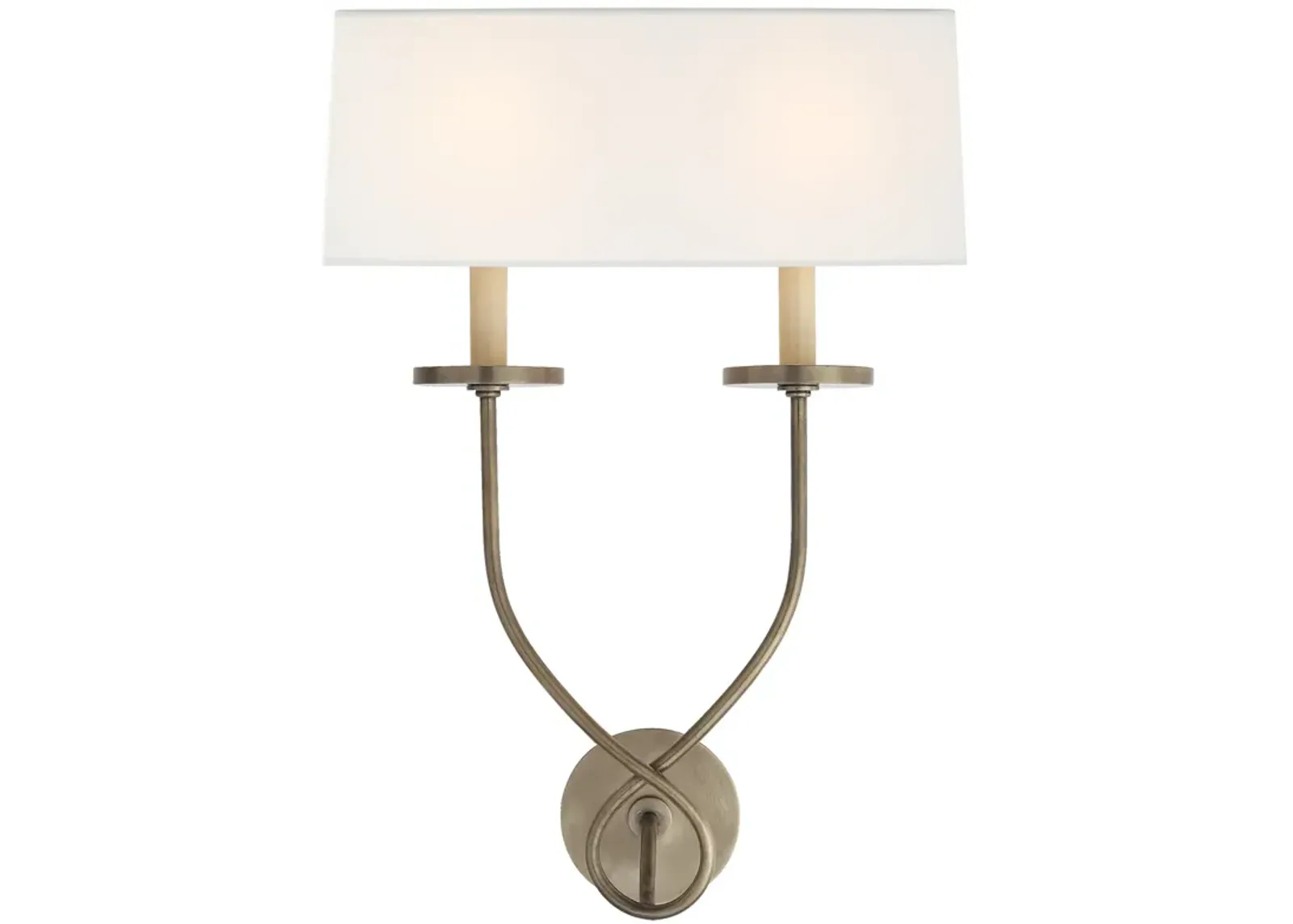 Symmetric Twist Double Sconce