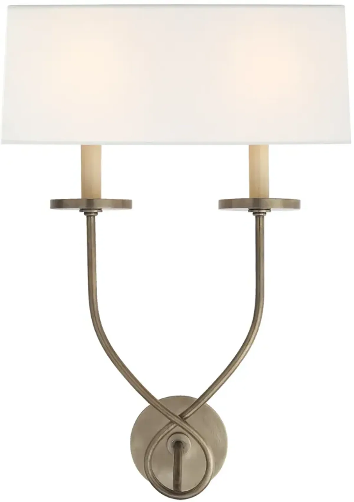 Symmetric Twist Double Sconce