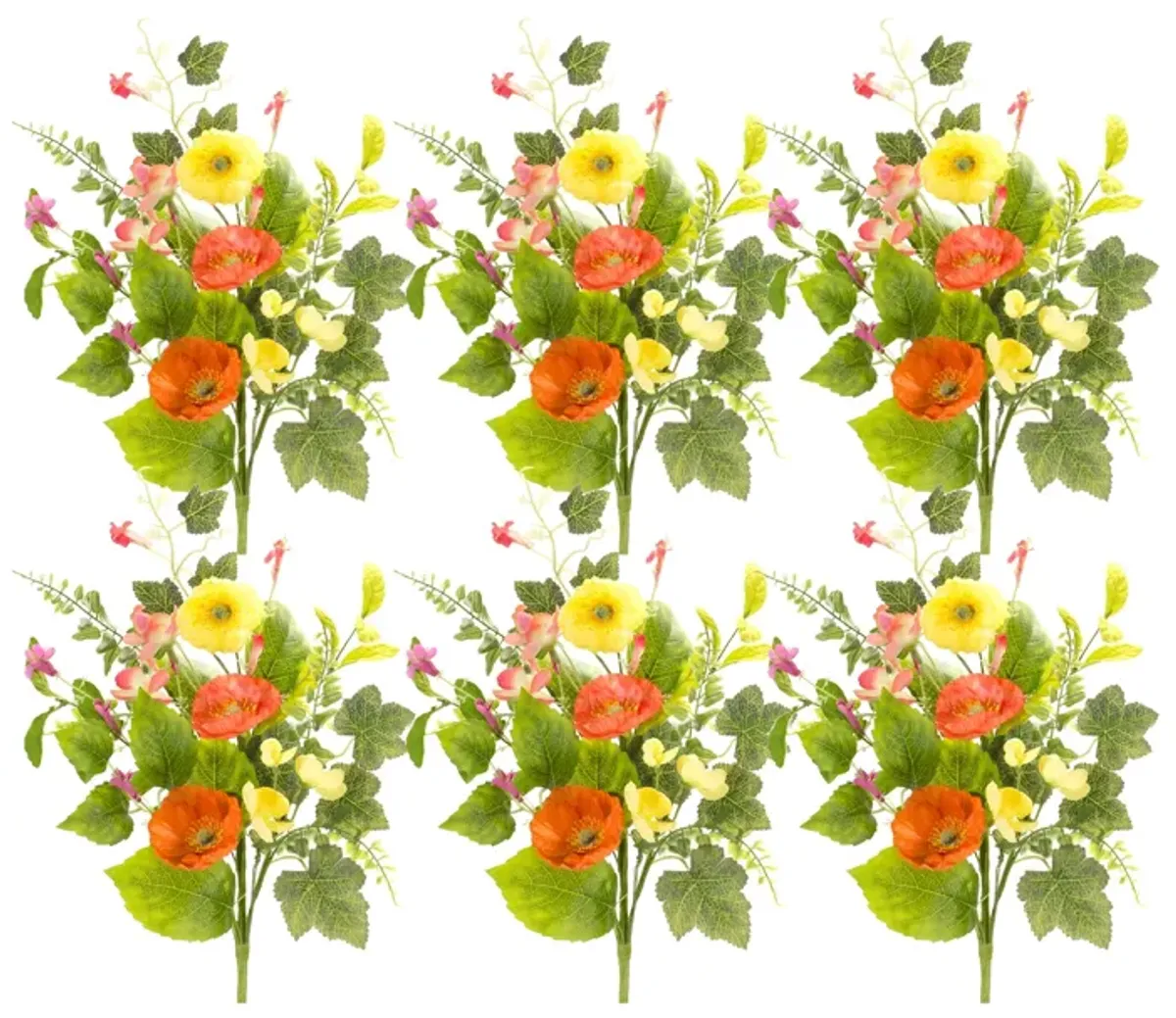 Poppy Spray (Set of 6)