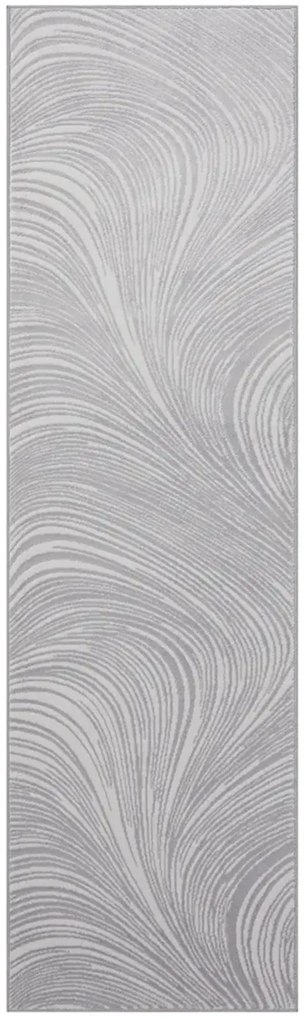 Central Park West CEP02 Gray 2'2" x 7'6 Rug