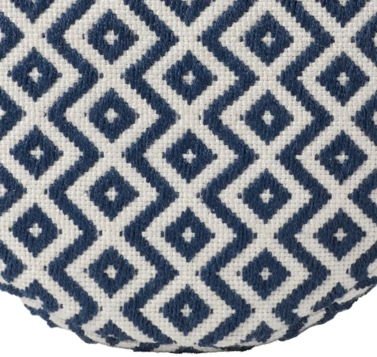Lenon Pouf Cube - Dark Denim