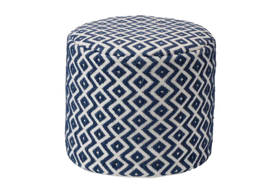 LENON POUF CUBE Dark Denim