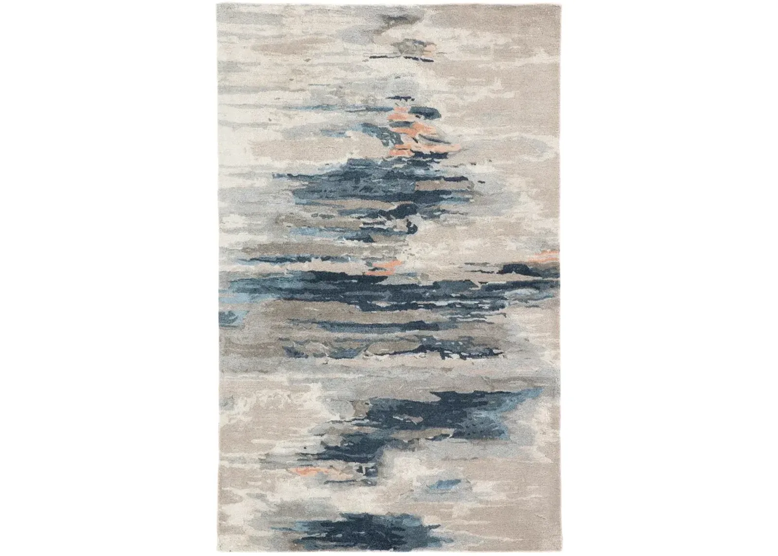 Genesis Ryenn Blue 3' x 10' Runner Rug