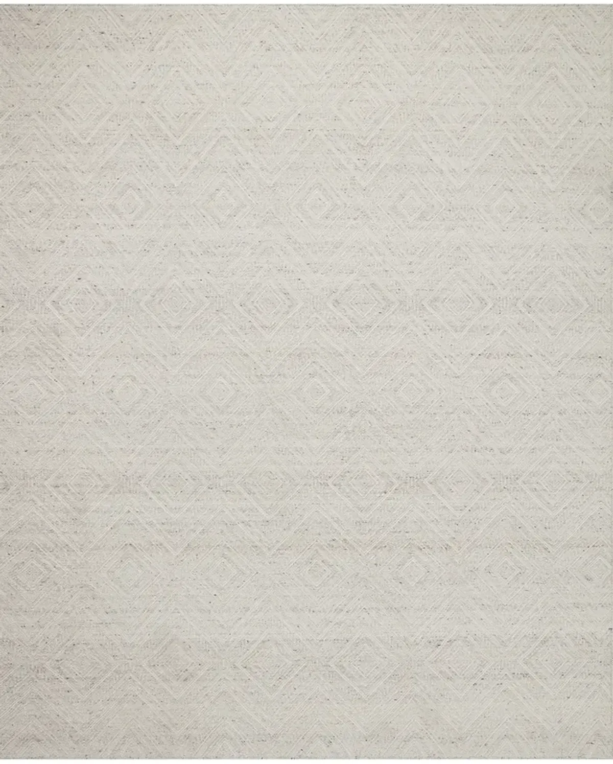 Raven RAV-04 Ivory / Pebble 9''3" x 13' Rug by