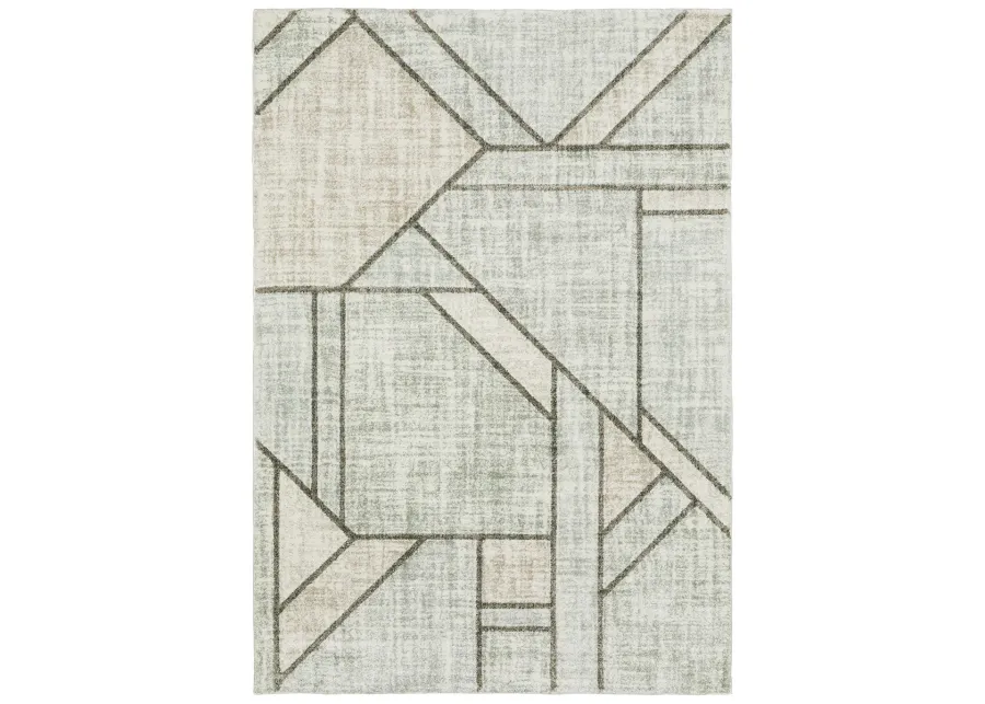 Cambria 7'10" x 10'10" Grey Rug