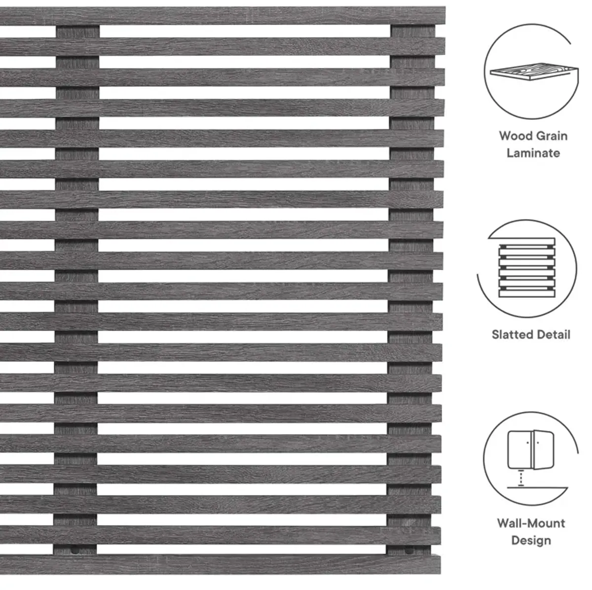 Modway - Render Wall Mount King Headboard