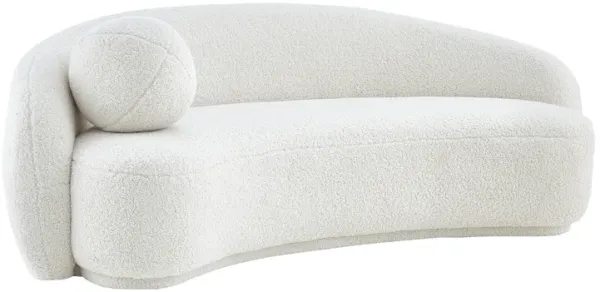 Inspired Home Hayzel Sherpa Sofa