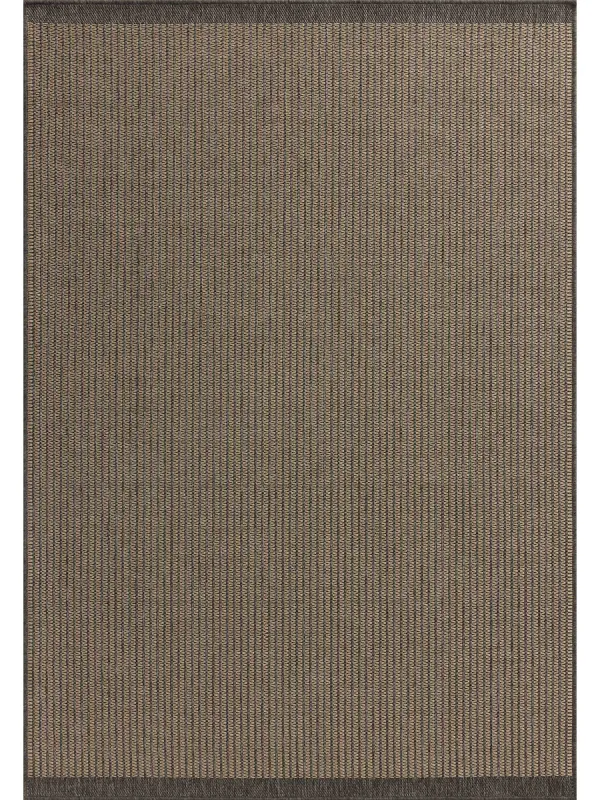 Providence PRC03 Wheat/Charcoal 7'6" x 10' Rug by Chris Loves Julia x Loloi