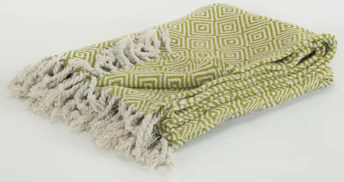 Citrine/Natural 50" x 60" Throw Blanket